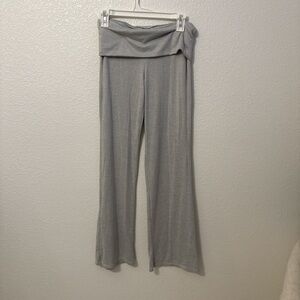 Gray Women's Wide-Leg Pants